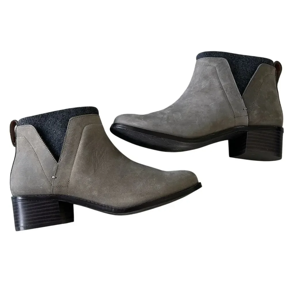Vionic Women’s Joslyn Gray Ankle Boots